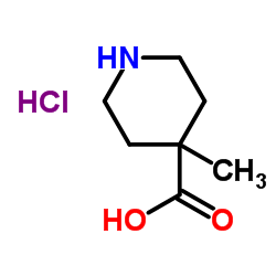 4-甲基-4-哌啶甲酸盐酸盐结构式