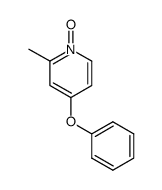 2-methyl-4-phenoxy-pyridine-1-oxide Structure