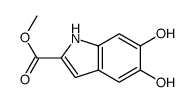 methyl 5,6-dihydroxy-1H-indole-2-carboxylate Structure