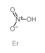 Nitric acid, erbium(3+)salt (3:1) structure