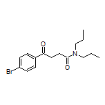 4-(4-Bromophenyl)-4-oxo-N,N-dipropylbutanamide Structure