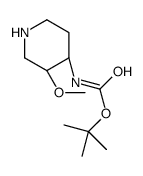 反式-4-(BOC-氨基)-3-甲氧基-哌啶结构式