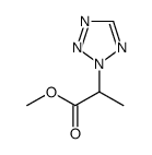 2H-Tetrazole-2-aceticacid,alpha-methyl-,methylester(9CI) Structure