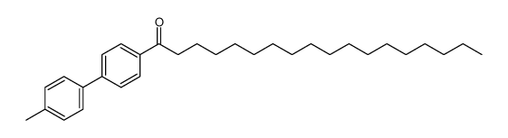 1-(4'-methyl-biphenyl-4-yl)-octadecan-1-one Structure