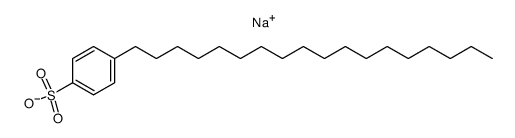 octadecylbenzenesulfonate sodium Structure