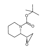 (2S,2S')-N-Boc-2-(2'-oxiranyl)piperidine Structure