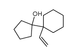 1-vinyl-1-(1-hydroxycyclopent-1-yl)cyclohexane Structure