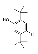 2,5-ditert-butyl-4-chlorophenol Structure