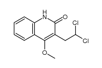 3-(2,2-dichloroethyl)-4-methoxy-2-quinolone Structure