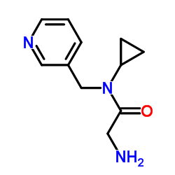 N-Cyclopropyl-N-(3-pyridinylmethyl)glycinamide picture