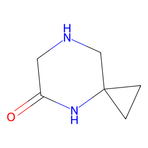 4,7-diazaspiro[2.5]octan-5-one结构式