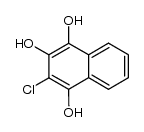 3-chloro-naphthalene-1,2,4-triol结构式