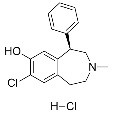 SCH 23390盐酸盐结构式