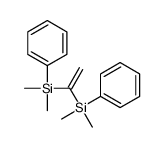 1-[dimethyl(phenyl)silyl]ethenyl-dimethyl-phenylsilane Structure