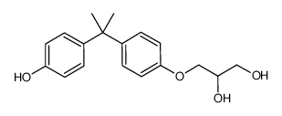 3-(4-(2-(4-hydroxyphenyl)propan-2-yl)phenoxy)propane-1,2-diol Structure