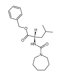 (S)-2-[(azepane-1-carbonyl)-amino]-4-methyl-pentanoic acid benzyl ester Structure