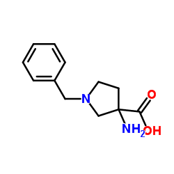 1-苄基-3-氨基吡咯烷-3-甲酸图片