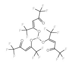 Aluminum hexafluoroacetylacetonate Structure