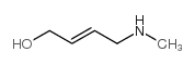 4-甲基氨基-2-丁烯-1-醇结构式