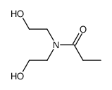 N,N-BIS(2-HYDROXYETHYL)PROPIONAMIDE Structure