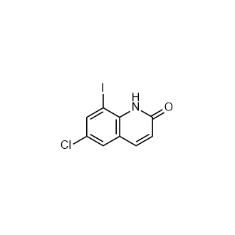 6-Chloro-8-iodo-1,2-dihydroquinolin-2-one structure