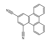 triphenylene-1,3-dicarbonitrile Structure