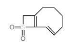 9-Thiabicyclo[6.2.0]deca-1 (8),6-diene, 9,9-dioxide结构式