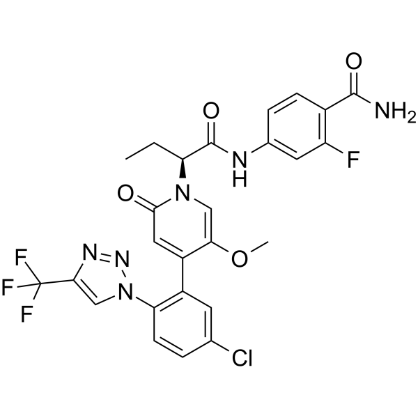 Asundexian结构式