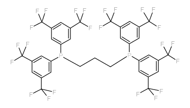 1,3-bis[bis(3,5-ditrifluoromethylphenyl)phosphino]propane Structure