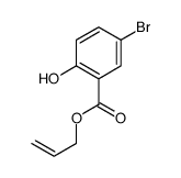 5-溴-2-羟基苯甲酸烯丙酯结构式