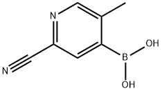 5-Methyl-2-cyanopyridine-4-boronic acid picture