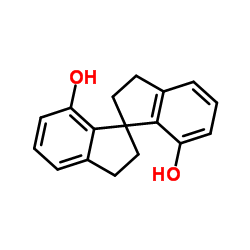 2,2',3,3'-Tetrahydro-1,1'-spirobi[1H-indene]-7,7'-diol Structure