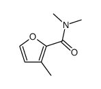 2-Furamide,N,N,3-trimethyl- (8CI) structure