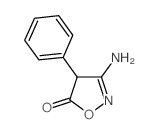 5(4H)-Isoxazolone,3-amino-4-phenyl-结构式