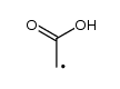 Carboxymethyl radical结构式