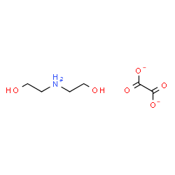 bis(2-hydroxyethyl)ammonium hydrogen oxalate structure