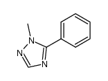 1-methyl-5-phenyl-1H-1,2,4-triazole结构式