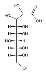 gluco-α.α.β-nononic acid结构式