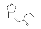 ethyl 2-(7-bicyclo[3.2.0]hept-3-enylidene)acetate Structure