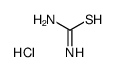 thiourea hydrochloride结构式