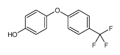 4-(4-(三氟甲基)苯氧基苯酚结构式