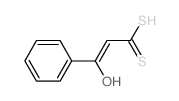 2-Propene(dithioic)acid, 3-hydroxy-3-phenyl-结构式