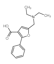 5-diethylaminomethyl-2-phenyl-furan-3-carboxylic acid picture