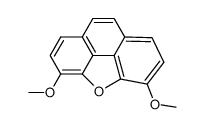 3,6-dimethoxyphenanthreno[4,5-bcd]furan Structure