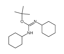 O-t-butyl-N,N-dicyclohexylisourea Structure