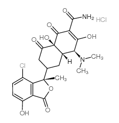 金霉素结构式