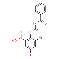 5-BROMO-2-[[[(2-BROMOBENZOYL)AMINO]THIOXOMETHYL]AMINO]-BENZOIC ACID picture