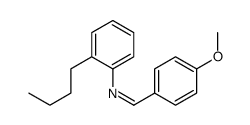 N-(2-butylphenyl)-1-(4-methoxyphenyl)methanimine Structure