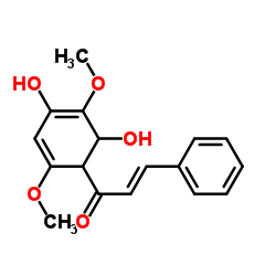 2',4'-Dihydroxy-3',6'-dimethoxydihydrochalcone Structure