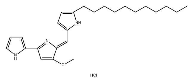 undecylprodigiosin hydrochloride picture